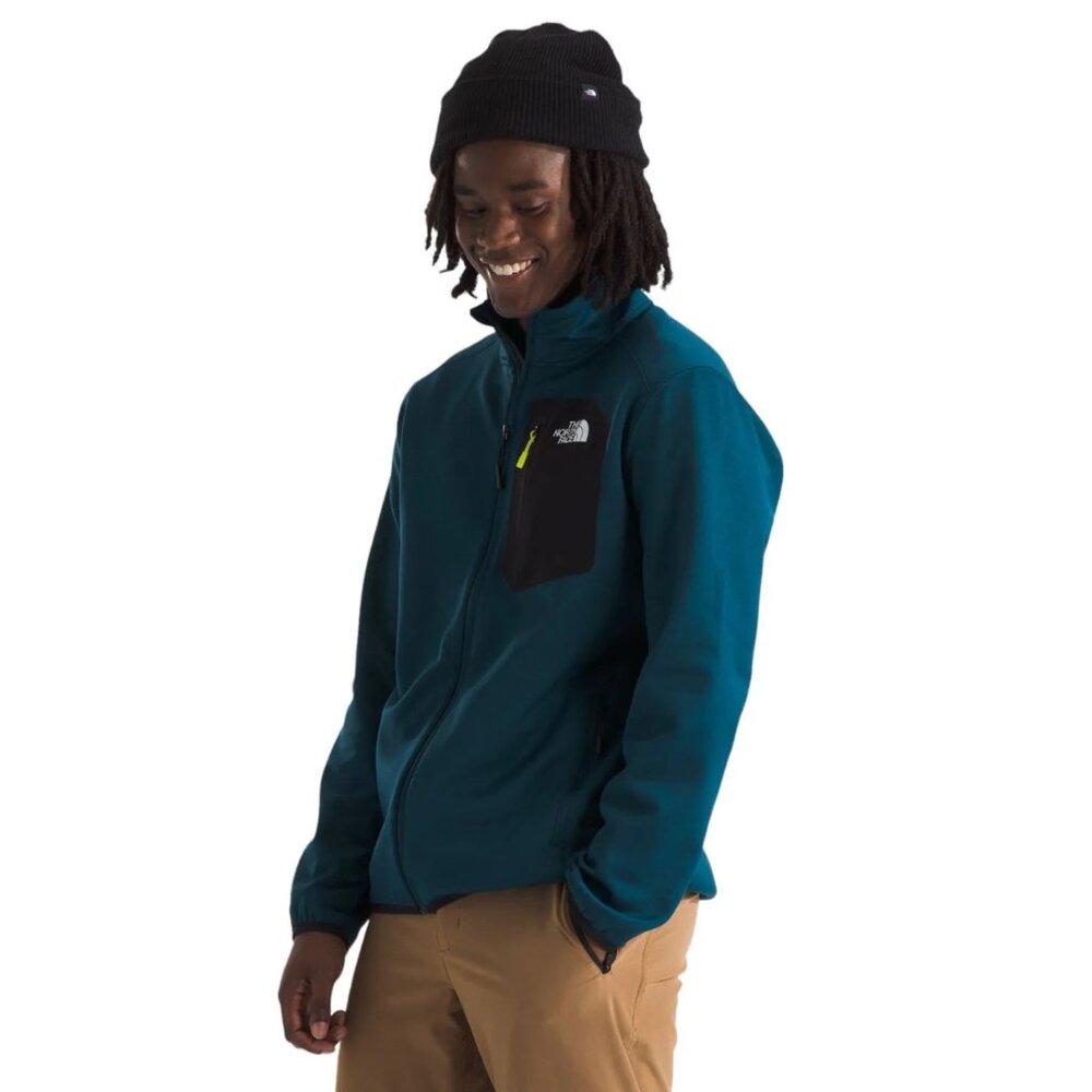 NEW North Face Crest Full-Zip Fleece Lightweight Cozy Outdoors Zippered Pockets - Picture 3 of 10
